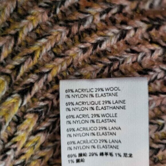 Anthropologie Wool blendV Neck Sweater NWT Sz XS - Picture 10 of 10